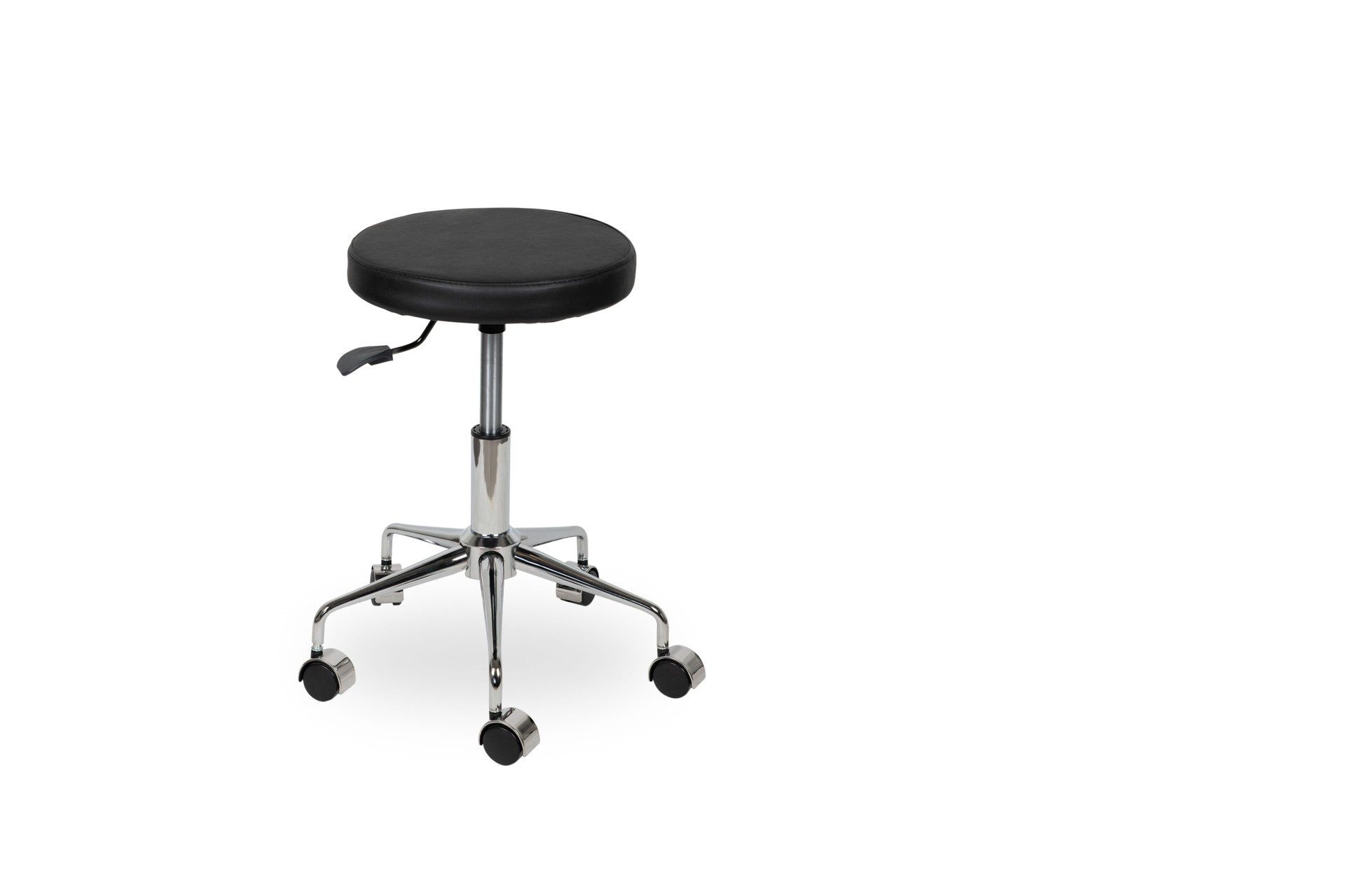 Banqueta de Bar Ajustável Moderna Preta com Design de Assento Ergonômico: Cadeira Alta Contemporânea para Ilha de Cozinha, Bar em Casa ou Jantar de Altura de Balcão - Móveis de Estilo Minimalista
